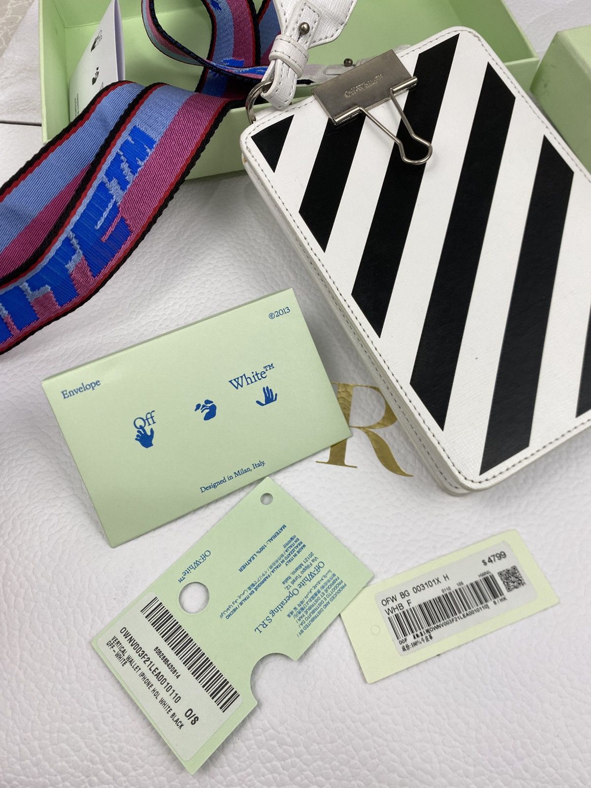 Off-White Off White Virgil Abloh Logo Crossbody Shoulder IPHONE Bag Size ONE SIZE - 22 Thumbnail