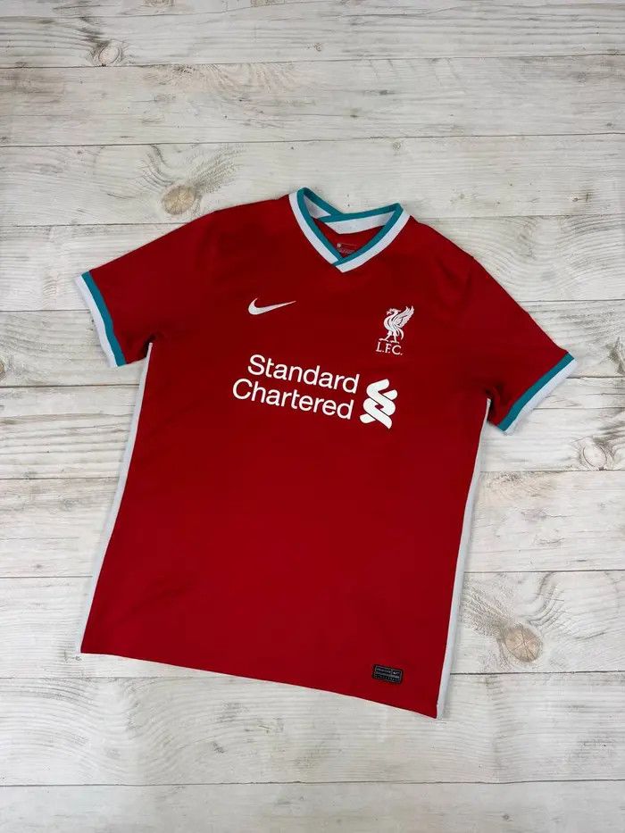 Nike Nike Liverpool 2020 2021 Home Football Shirt Soccer Jersey Size US L / EU 52-54 / 3 - 1 Thumbnail