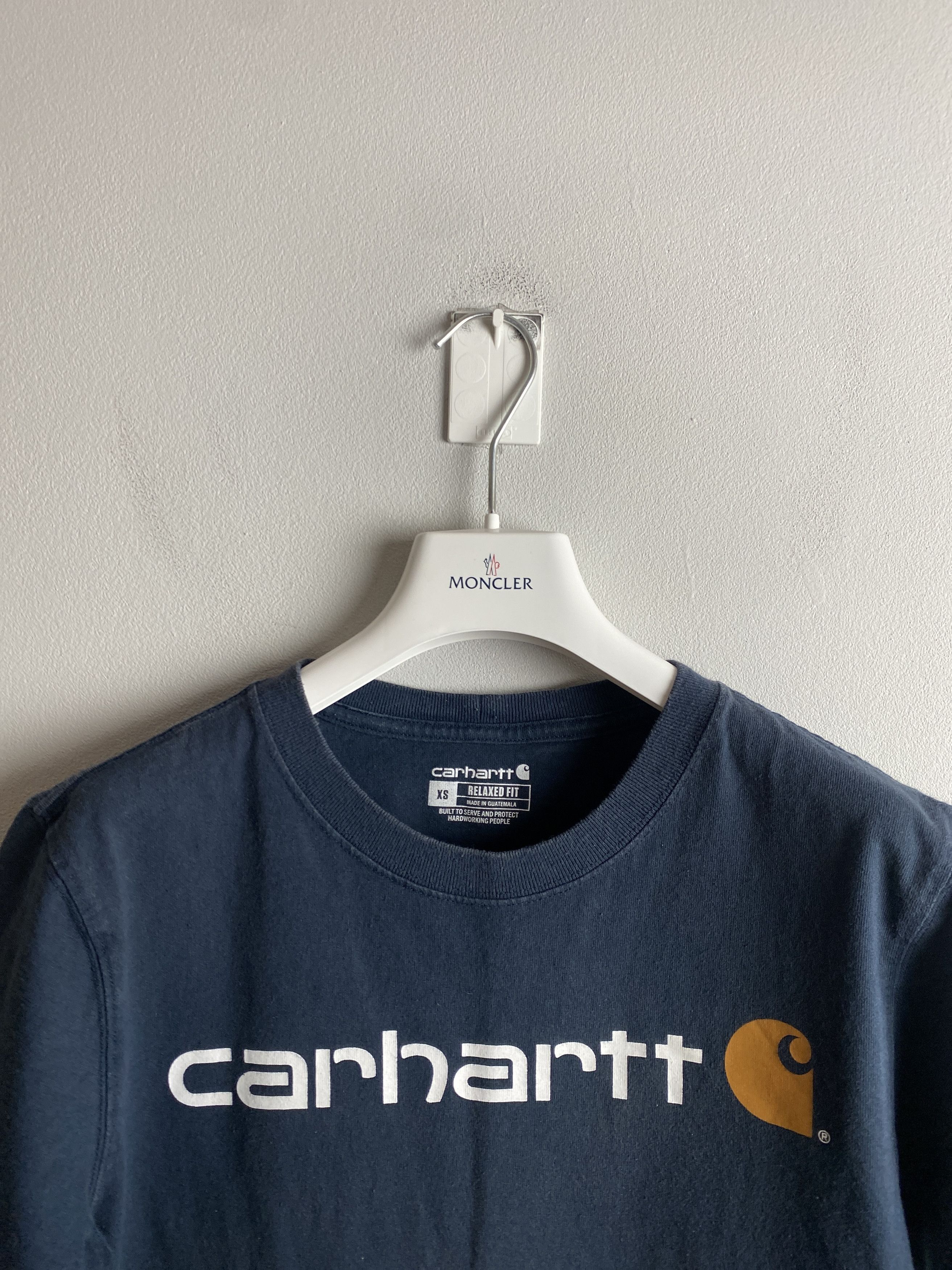 Carhartt Carhartt big logo t-shirt tee casual skate rap hip hop Size US XS / EU 42 / 0 - 2 Thumbnail