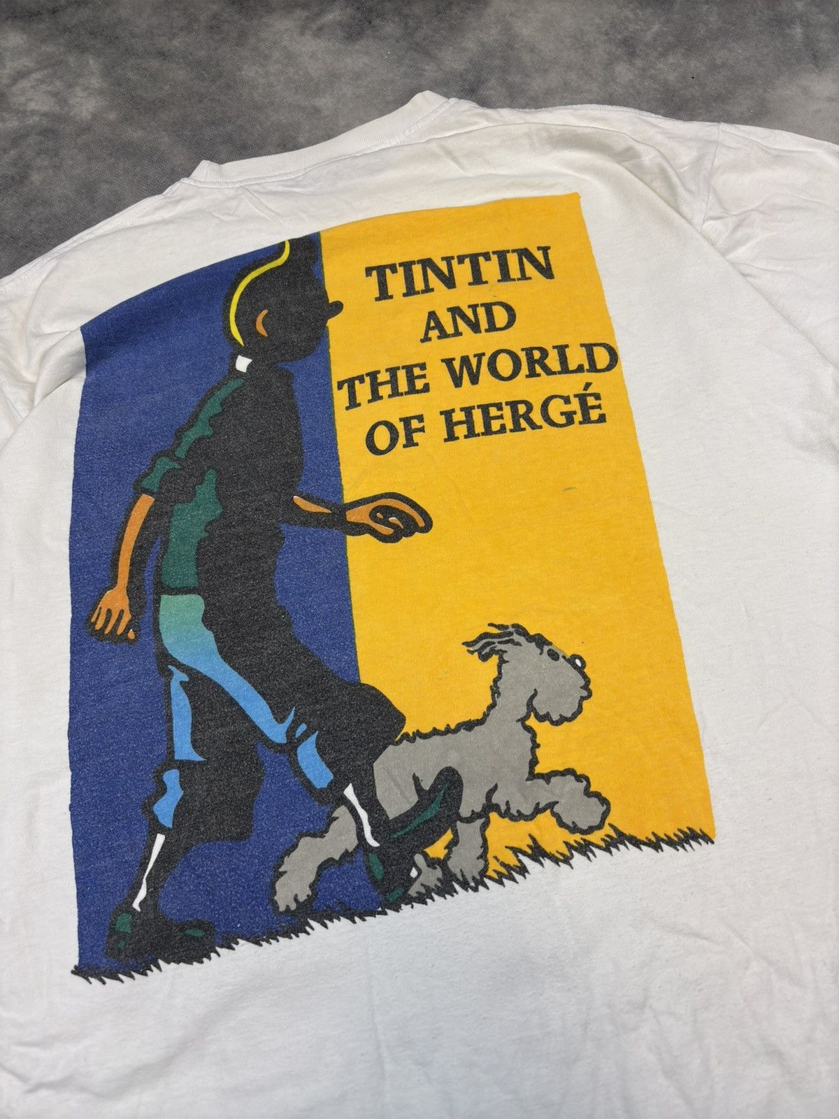 Vintage Vintage Adventures Of Tintin And The Picaros Cartoon Tshirt Size US XL / EU 56 / 4 - 2 Thumbnail