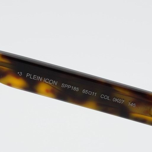 Philipp Plein Philipp Plein SPP185 0K07 Sunglasses Palladium Aviator Frame Size ONE SIZE - 7 Thumbnail