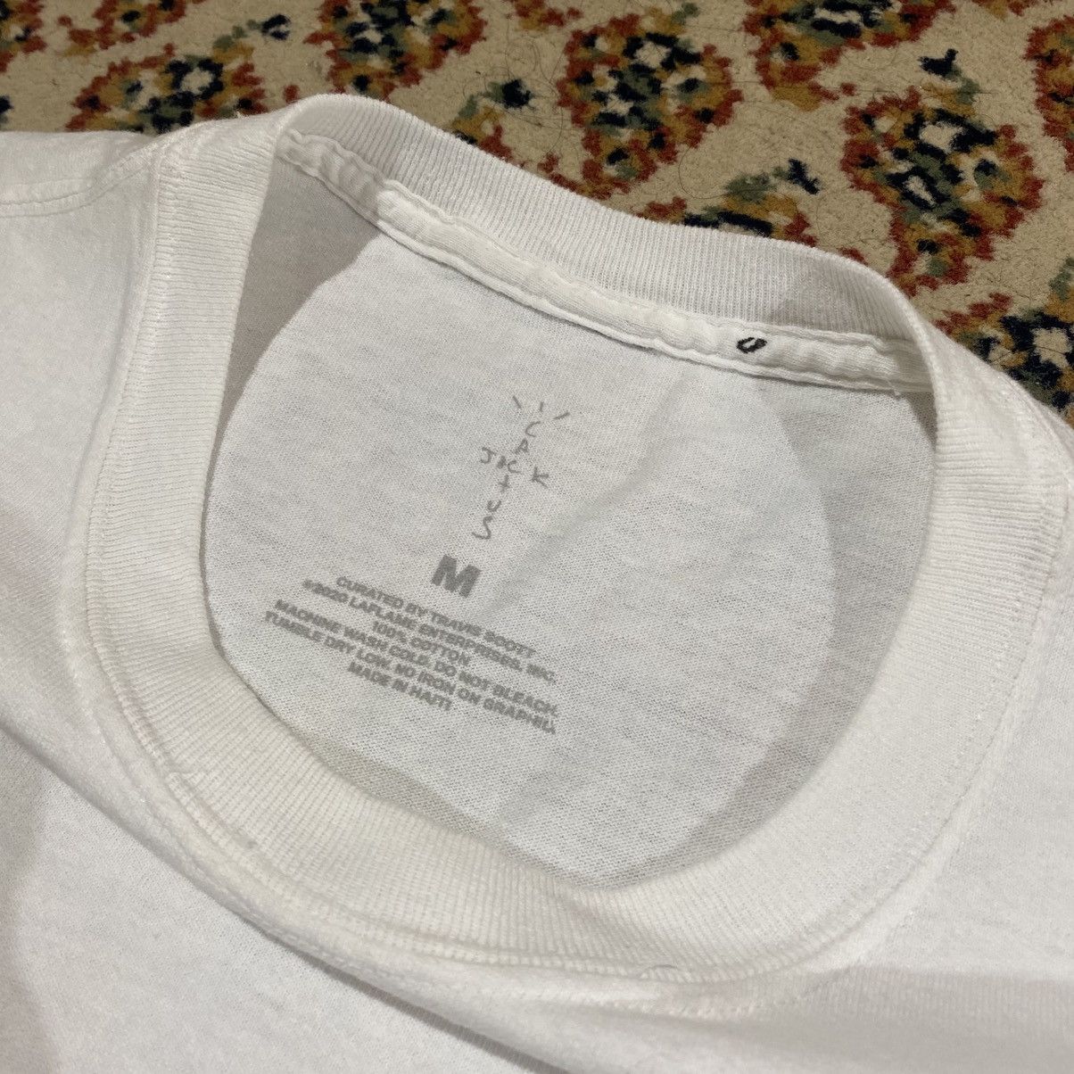 Travis Scott Travis Scott Cactus Jack Rage Emote Tshirt Size US M / EU 48-50 / 2 - 6 Thumbnail