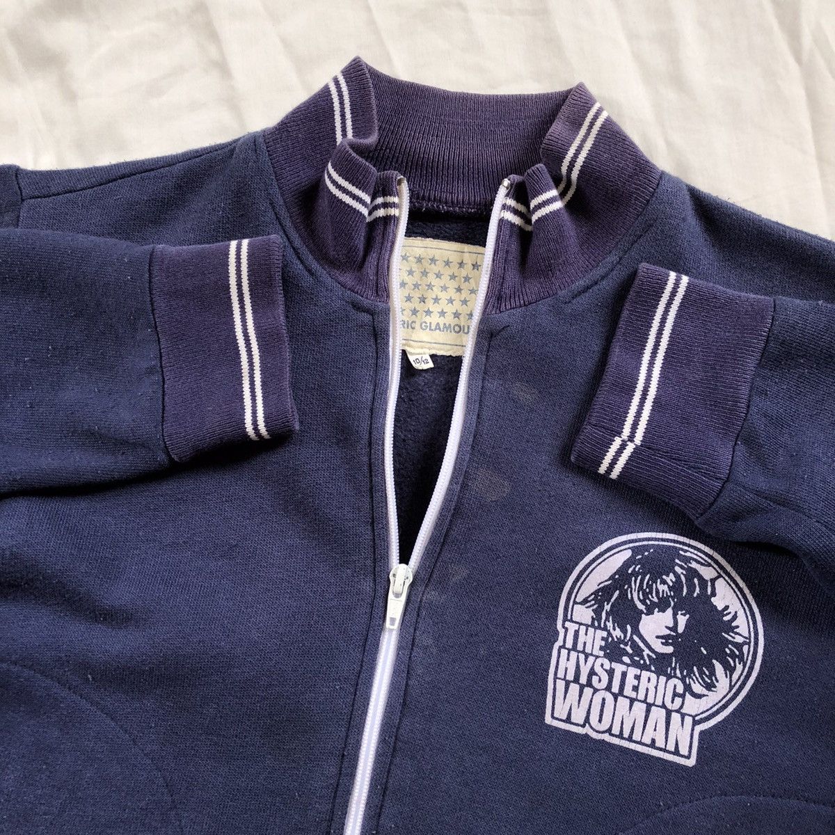 Hysteric Glamour × Japanese Brand × Vintage HYSTERIC GLAMOUR Cotton Zipper Jacket Size XS / US 0-2 / IT 36-38 - 4 Thumbnail