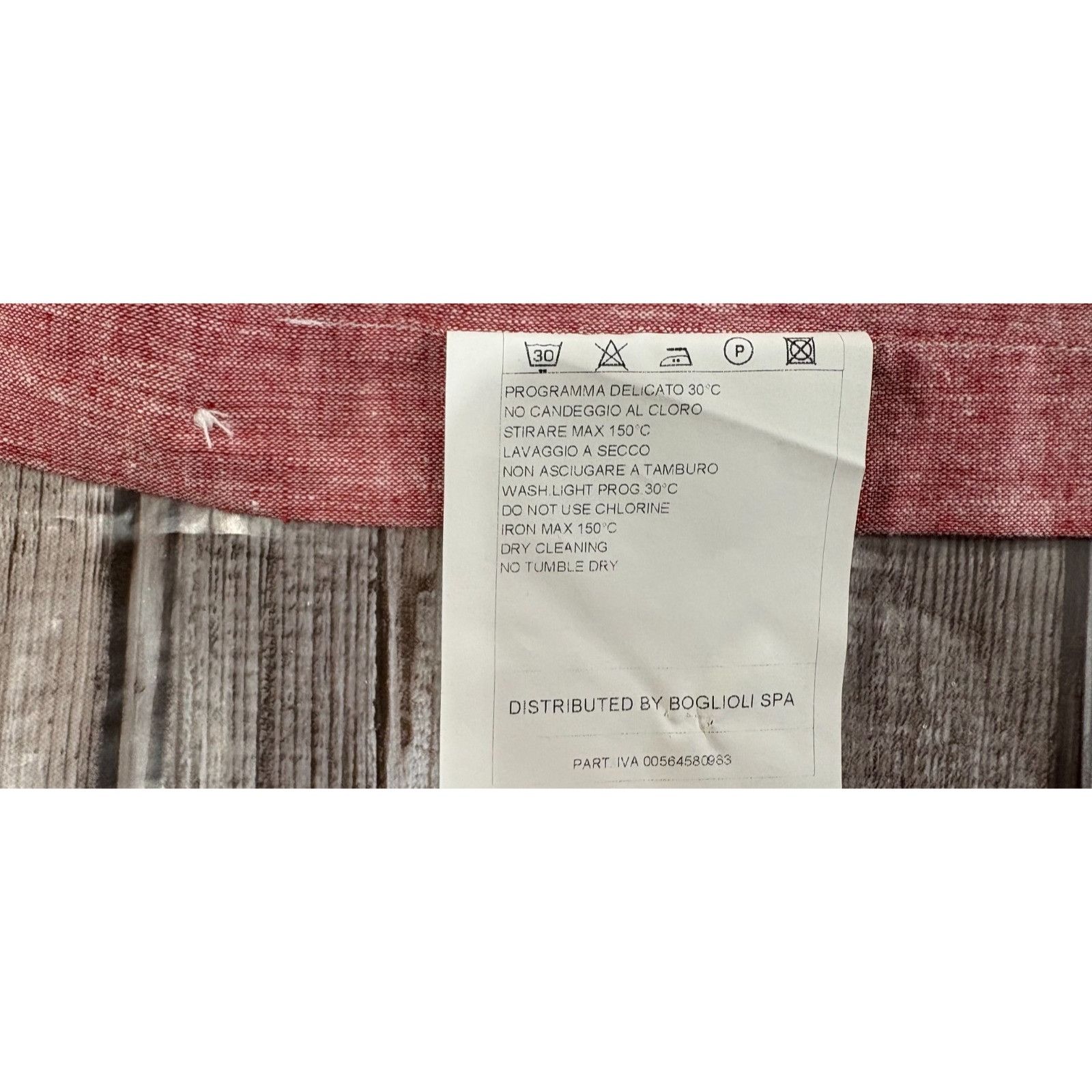 Boglioli Boglioli Linen blend Band Collar Button Shirt sz 41/16 color Size US M / EU 48-50 / 2 - 4 Thumbnail