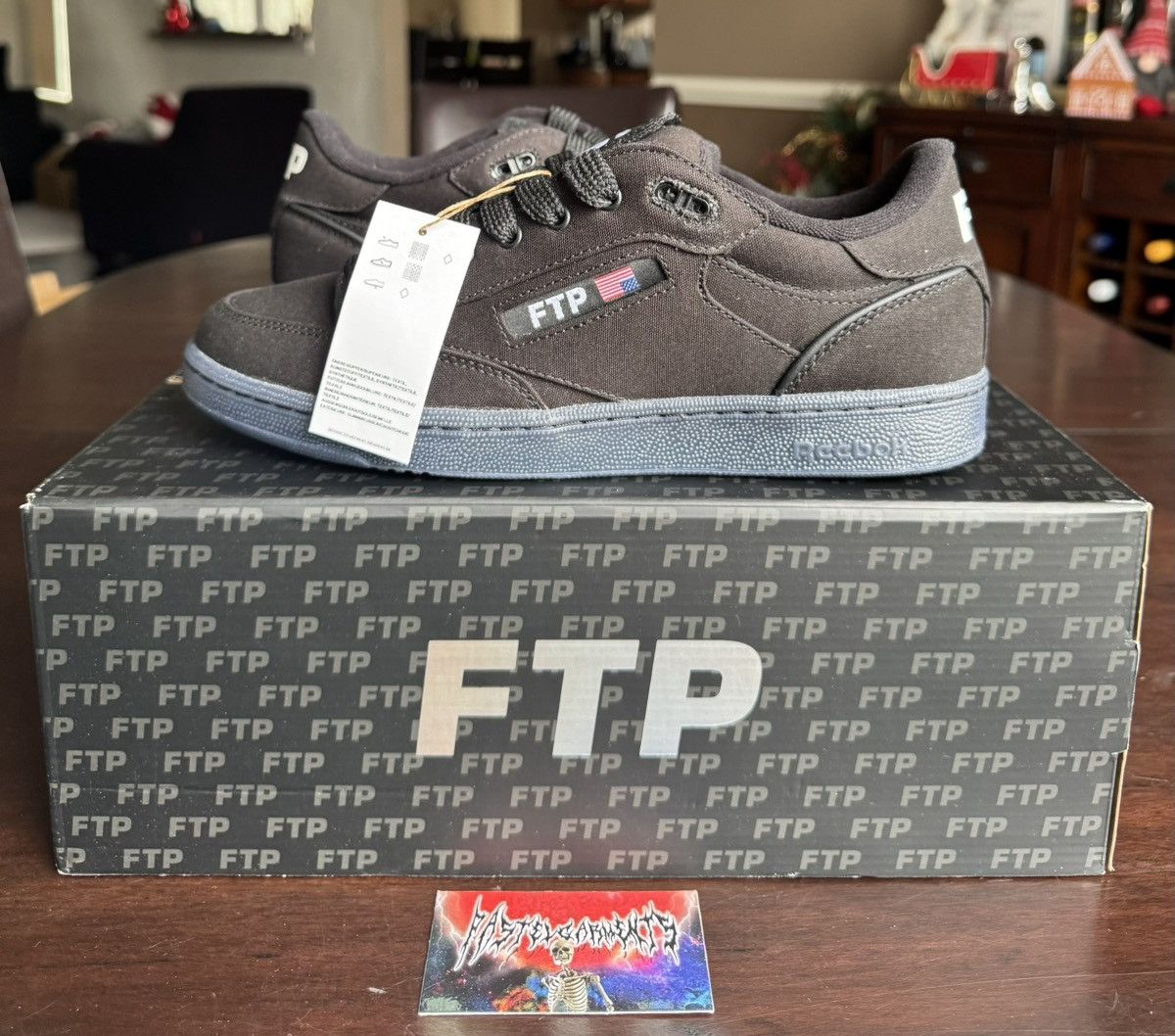 Fuck The Population FTP Reebok Club C Bulc CLN Black Size US 8 / EU 41 - 1 Thumbnail