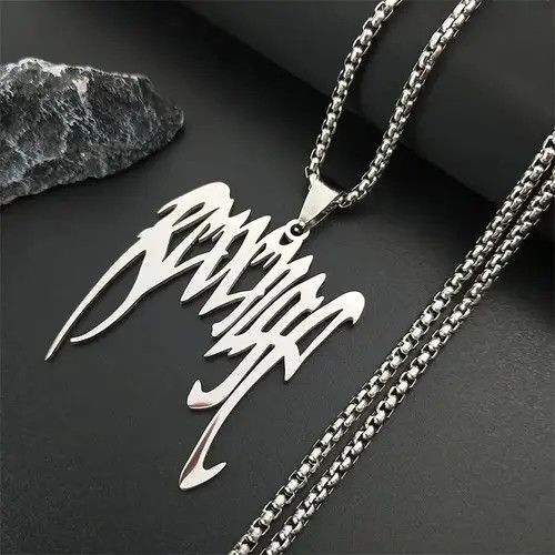 Other Silver Color Revenge Pendant Necklace Size ONE SIZE - 1 Thumbnail