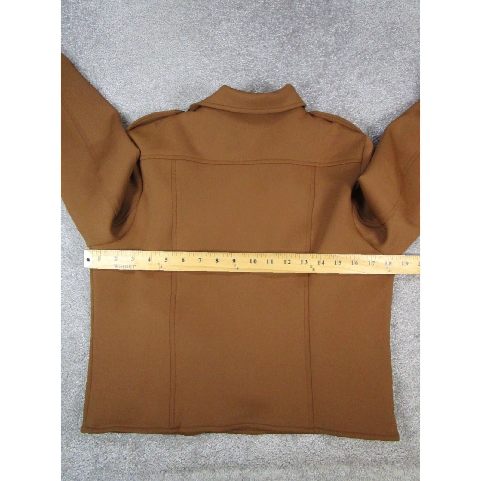 Lulus Lulus Jacket Womens Medium Brown Full Zip Size M / US 6-8 / IT 42-44 - 5 Thumbnail