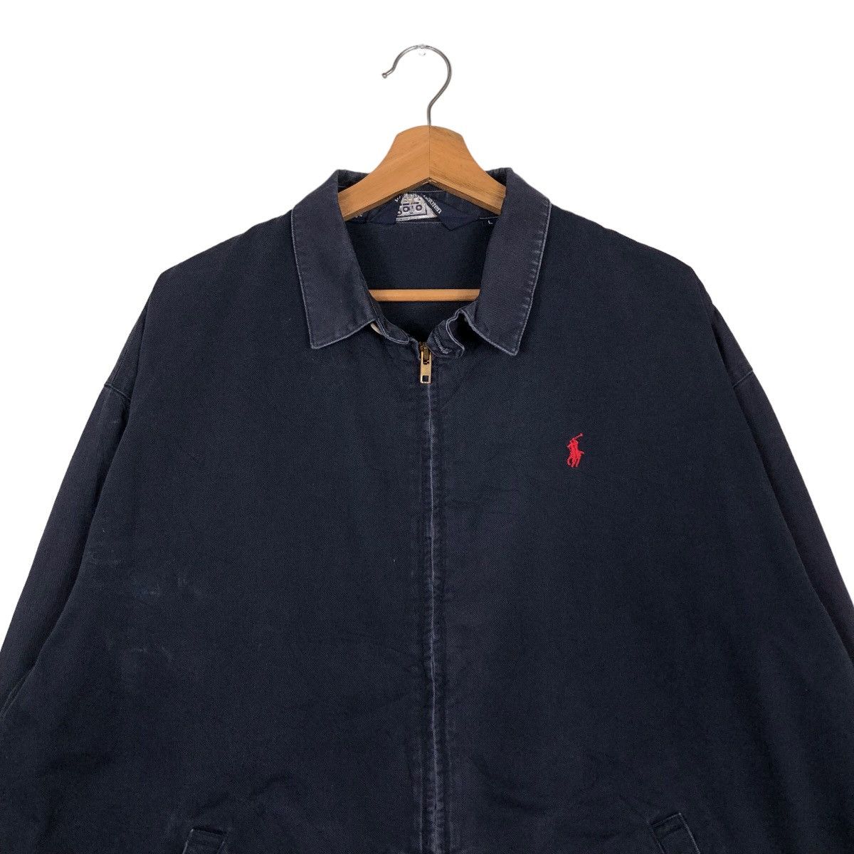 Polo Ralph Lauren 🔥Vintage Bomber Jacket Chore Work Polo Ralph Lauren Size US L / EU 52-54 / 3 - 3 Thumbnail