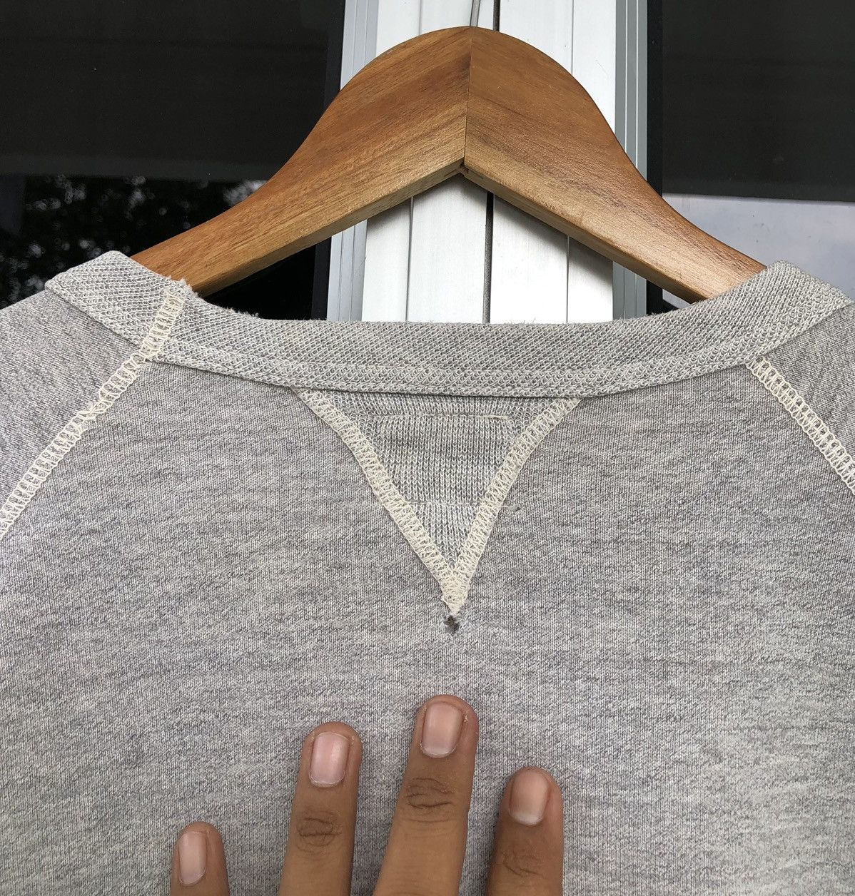 The Real McCoy's 🔥VTG THRASHED The Real Mccoys MC13021 10oz. Sweatshirt Grey Size US L / EU 52-54 / 3 - 4 Thumbnail