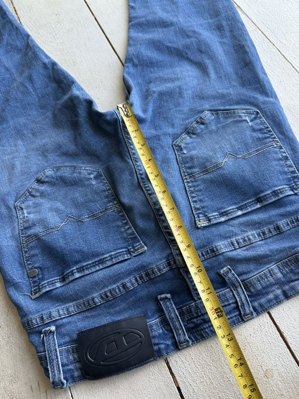 Diesel 🚨Diesel Vintage Distressed slim fit Jeans Y2K skinny Size US 33 - 16 Thumbnail