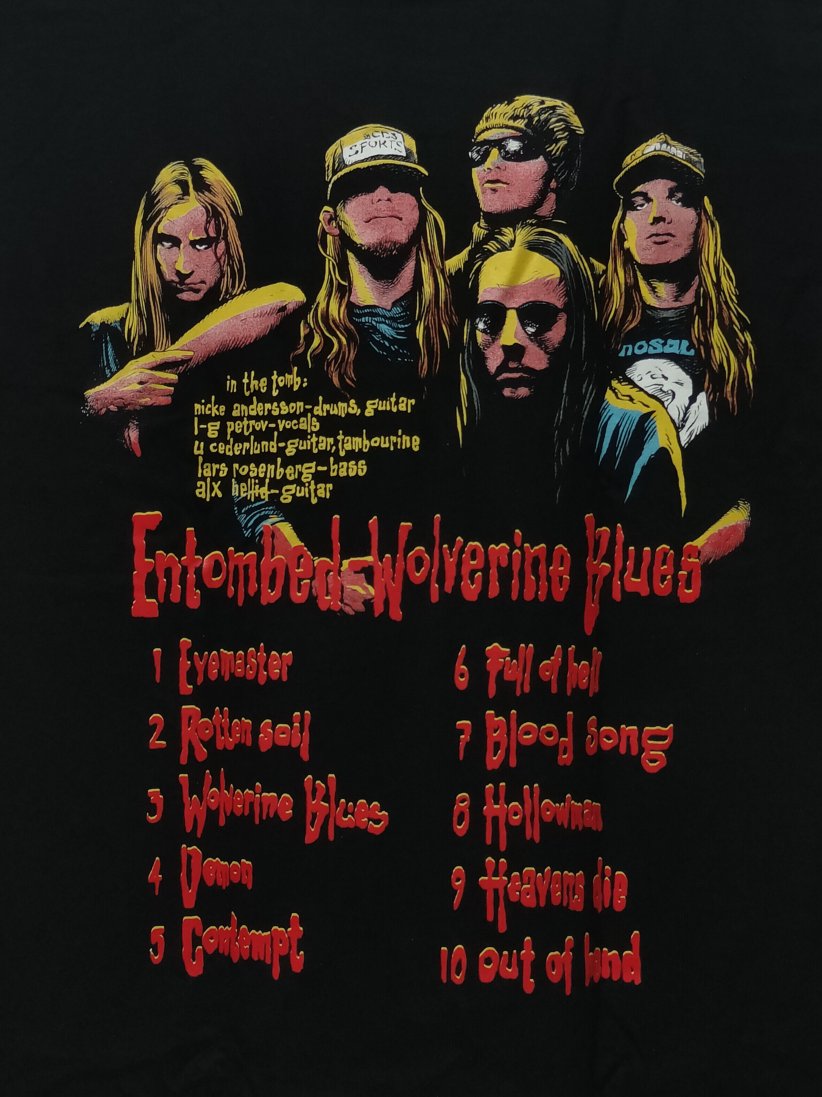 Marvel Comics Entombed "Wolverine Blues" T-shirt Size US XL / EU 56 / 4 - 6 Thumbnail
