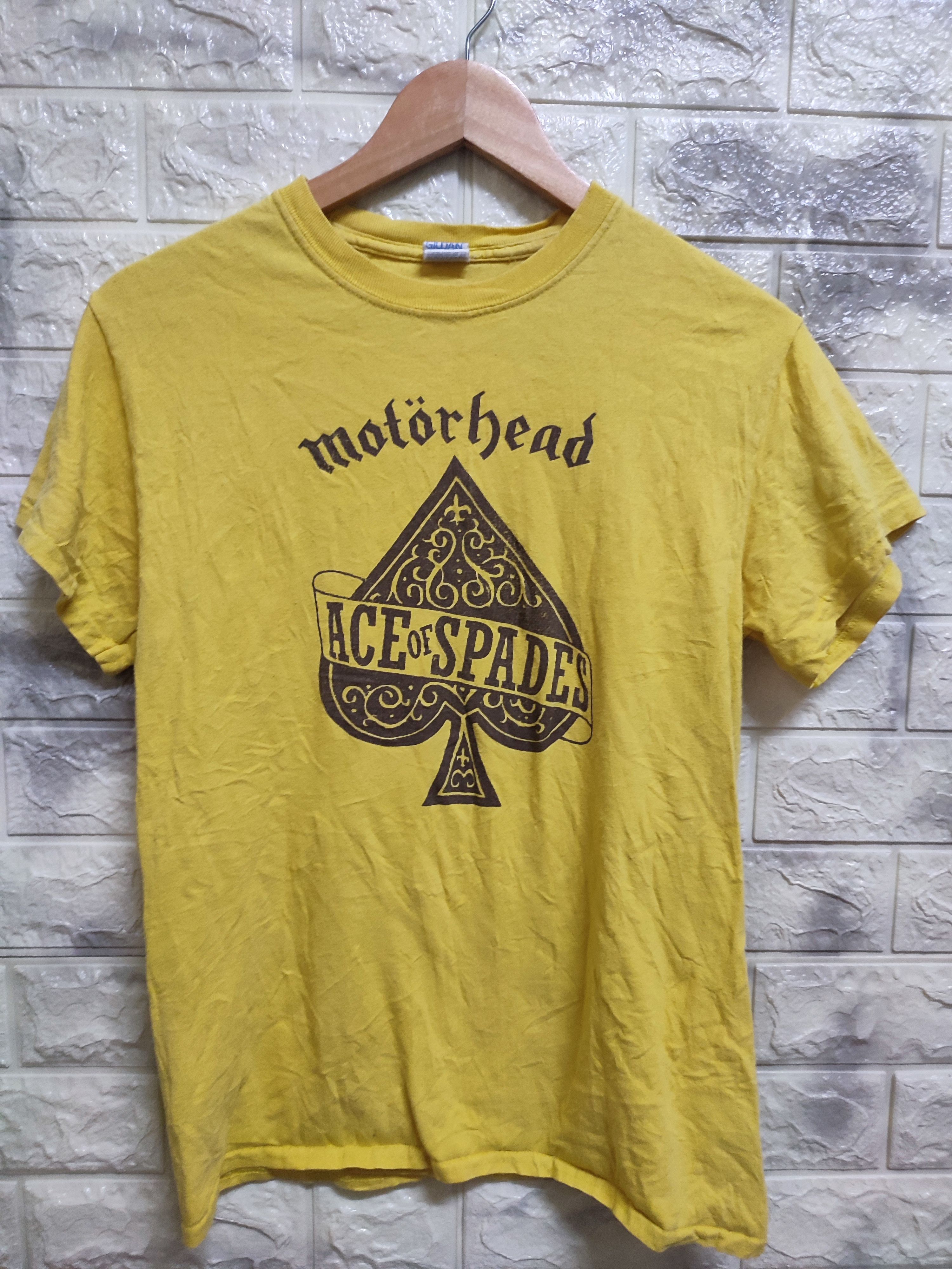 Gildan BAND TEE MOTORHEAD ACE OF SPADE PRINTED SHIRT Size US S / EU 44-46 / 1 - 1 Thumbnail