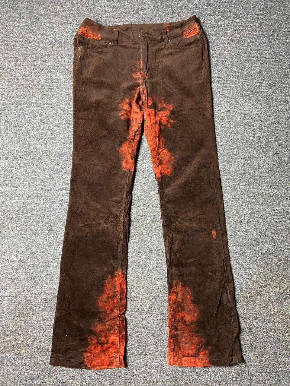 Japanese Brand Japanese Brand Tie Dye Corduroy Jeans (159) Size US 29 - 1 Thumbnail
