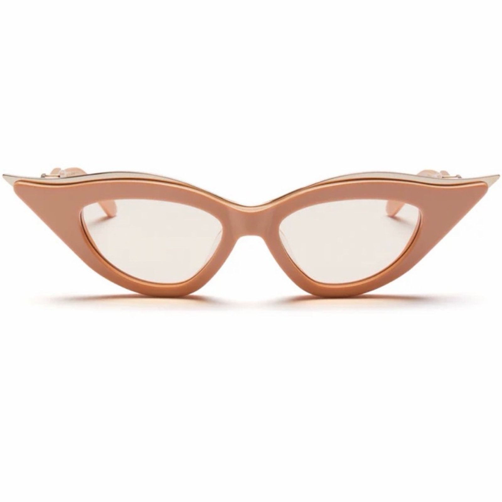Valentino New! Valentino VLS 114C Stylish Beige Sunglasses, Authentic Size ONE SIZE - 4 Thumbnail