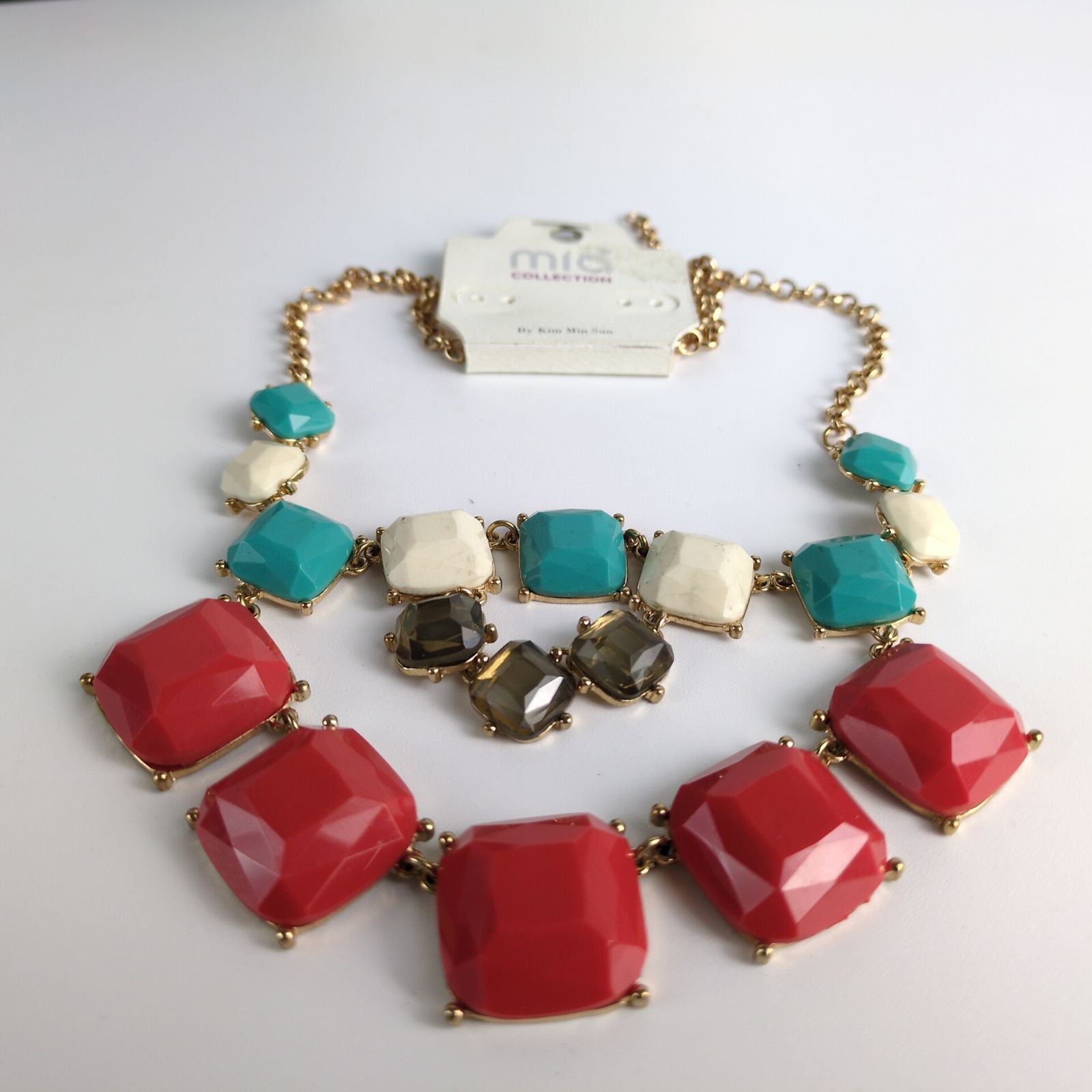 Other Mia Collection by Kim Min Sun Layered Beaded Chain Necklace Size ONE SIZE - 3 Thumbnail