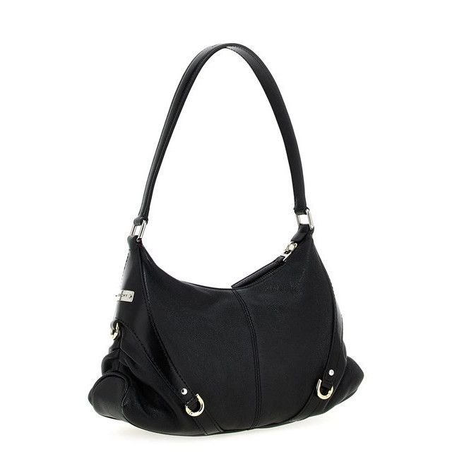 Givenchy GIVENCHY Voyou Small Black Leather Shoulder Bag New And Auth Size ONE SIZE - 2 Thumbnail