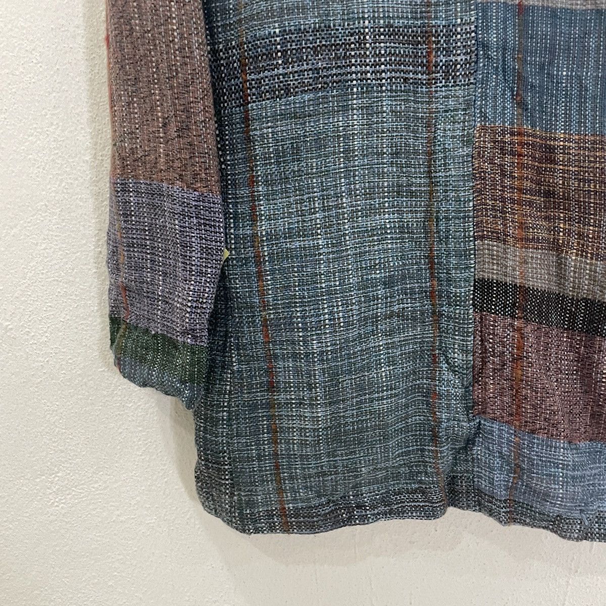 Japanese Brand Vintage Saori Patchwork Motive Coat Jacket Size US M / EU 48-50 / 2 - 8 Thumbnail