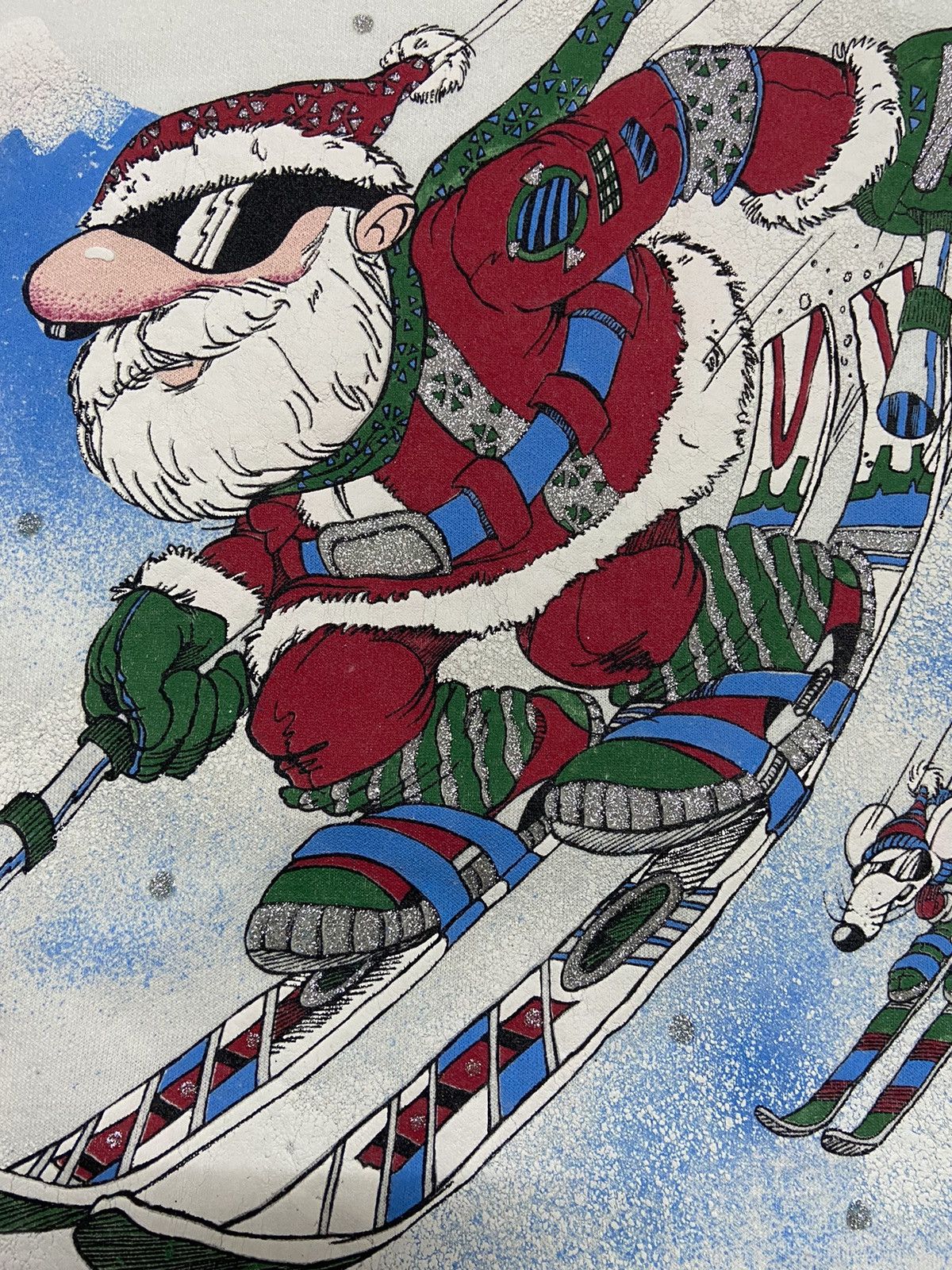 Vintage Vintage 90s Christmas on Mainstreet Size US L / EU 52-54 / 3 - 3 Thumbnail
