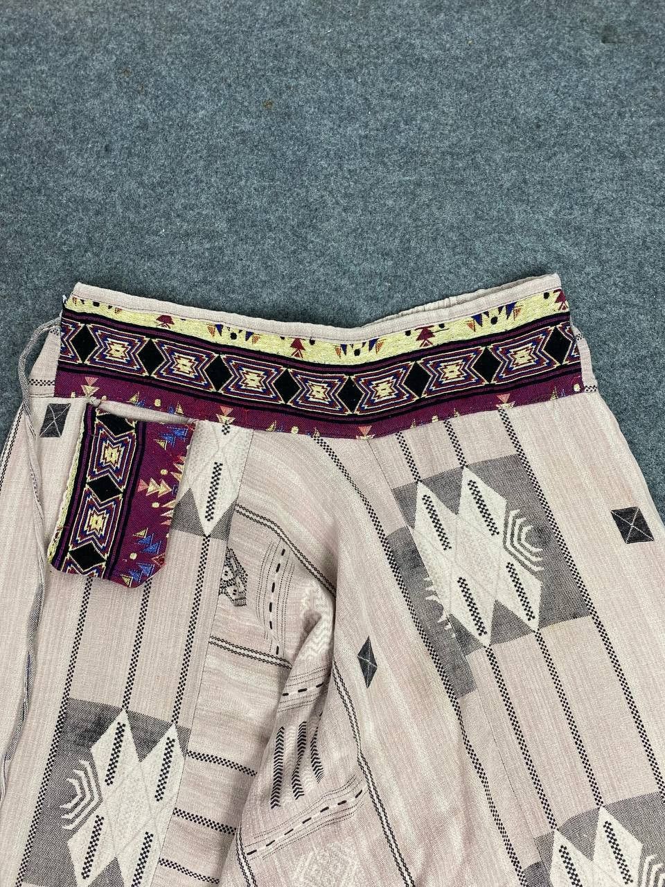 Vintage thailand cultural baggy pants nice design Size US 36 / EU 52 - 4 Thumbnail
