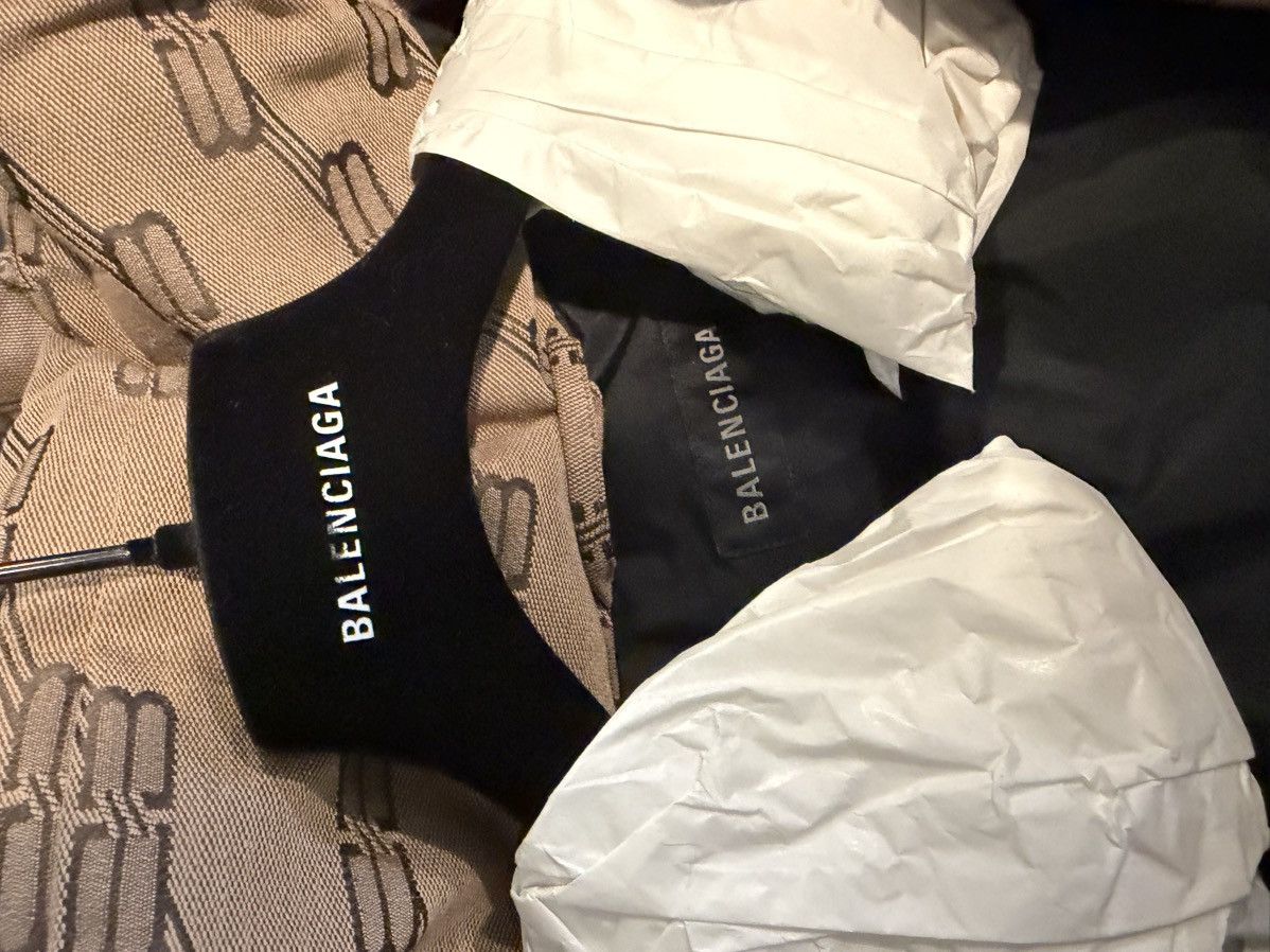 Balenciaga Balenciaga Logo Quilted Padded Jacket Size US M / EU 48-50 / 2 - 6 Thumbnail