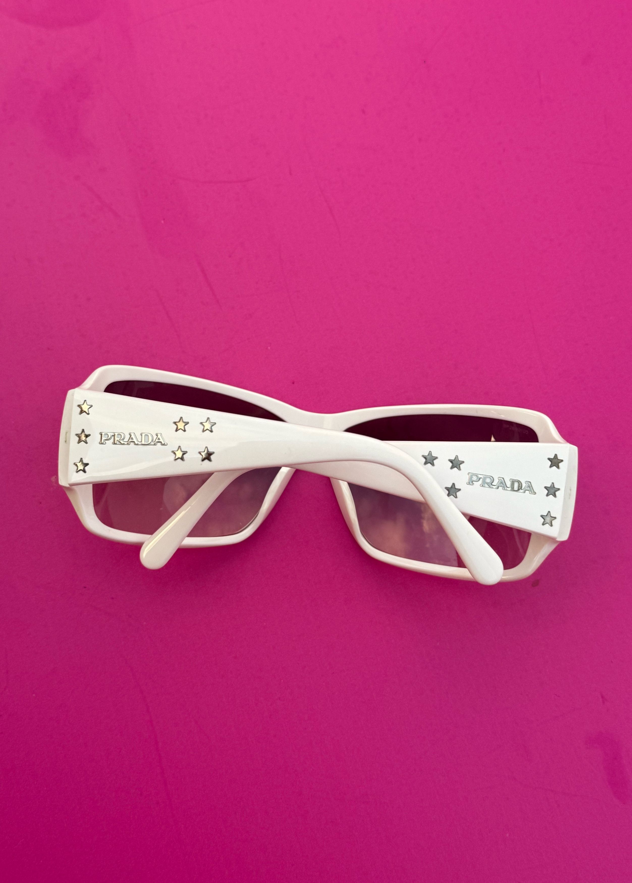 Prada sunglasses SPR19G Vintage Sunglasses Stars