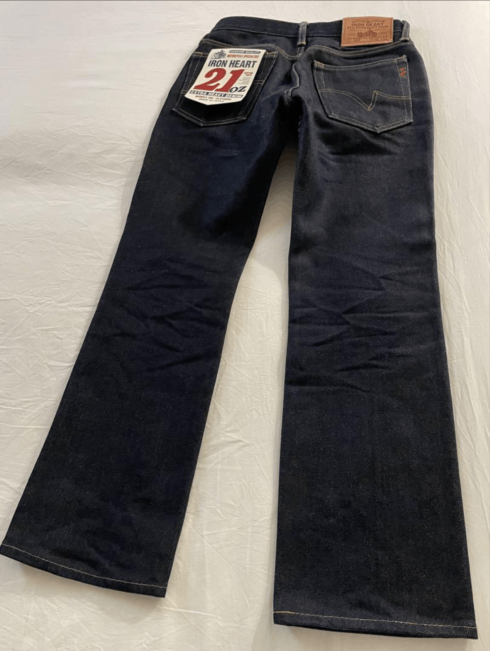Iron Heart IH-461 - Non Selvedge 21oz Indigo Boot Cut Jean | Grailed