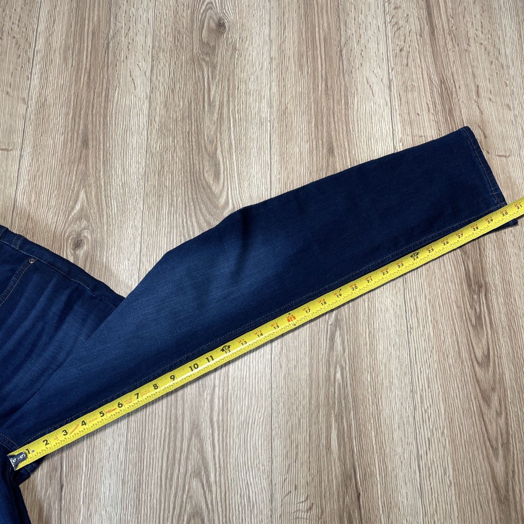 Lee VINTAGE Lee Women's Jeans Straight Leg Mid Rise 8 Blue Slim Fit Size ONE SIZE - 7 Thumbnail
