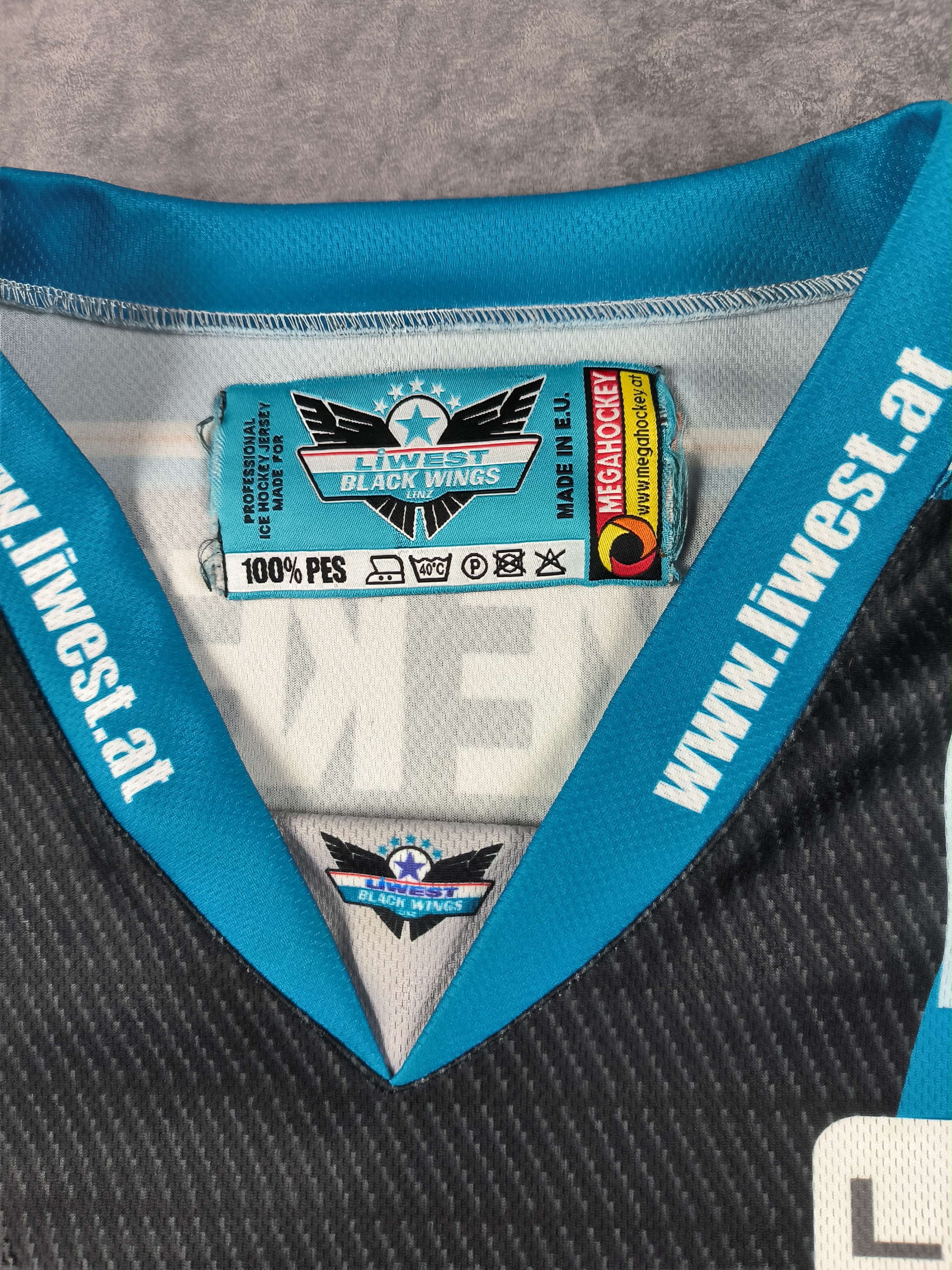 Other Black Wings Linz Michael Ouzas ice hockey jersey size L Size US L / EU 52-54 / 3 - 3 Thumbnail