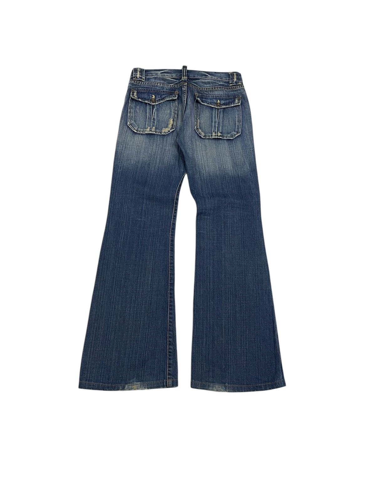 Japanese Brand × PPFM USED// Japan Flare Bush Jeans Size US 29 - 4 Thumbnail