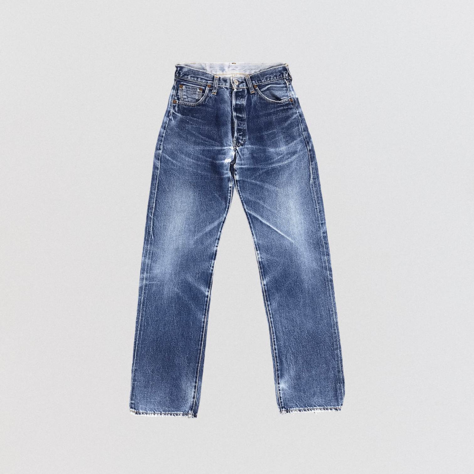 Levi's × Vintage Vintage 90s Big E Levis 501 Redline Jeans-JM1380 Size US 28 / EU 44 - 1 Thumbnail