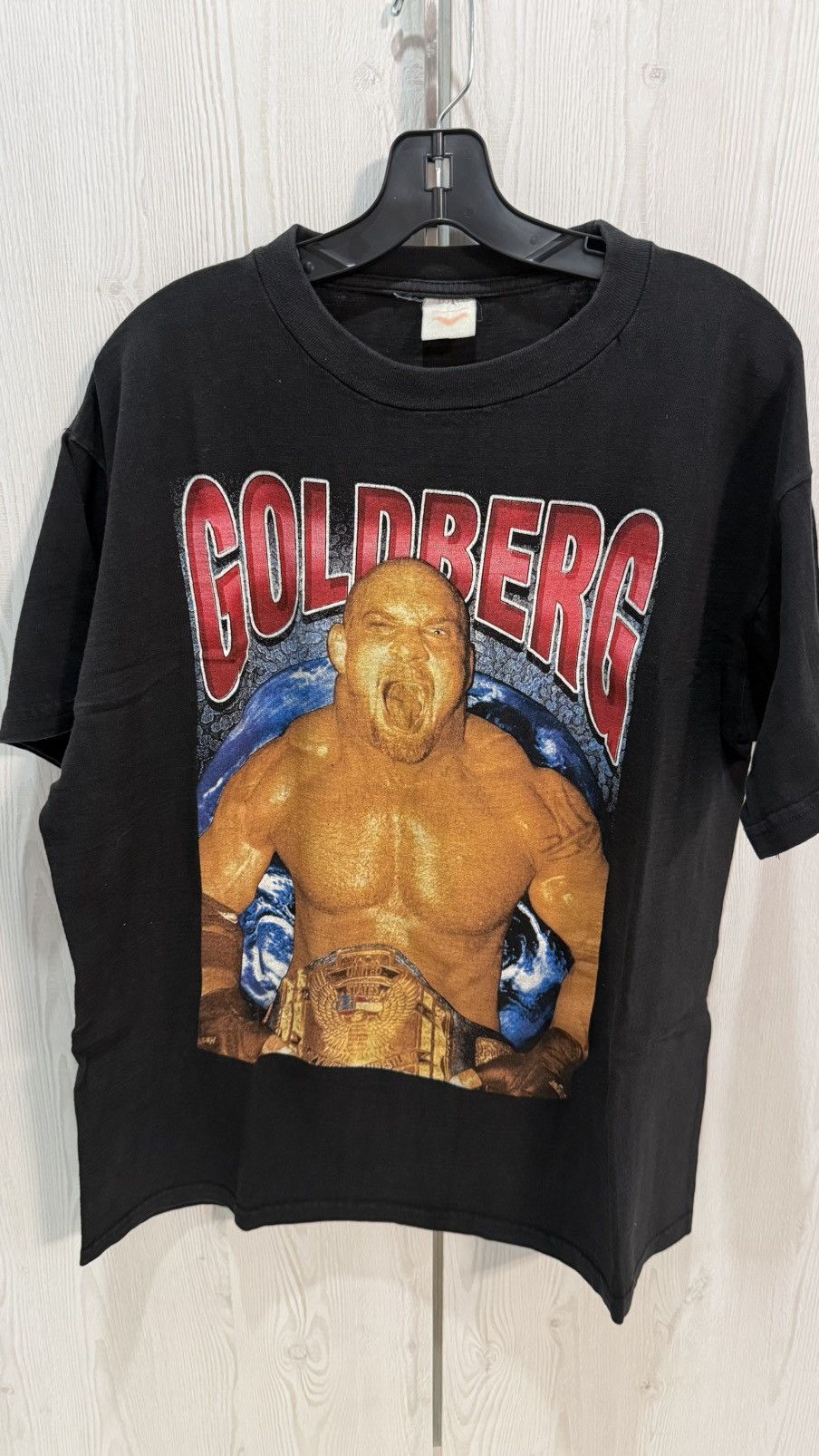WWE Goldberg WCW Wrestling Rap Tee Style Single Stitch Size XL Size US XL / EU 56 / 4 - 1 Thumbnail