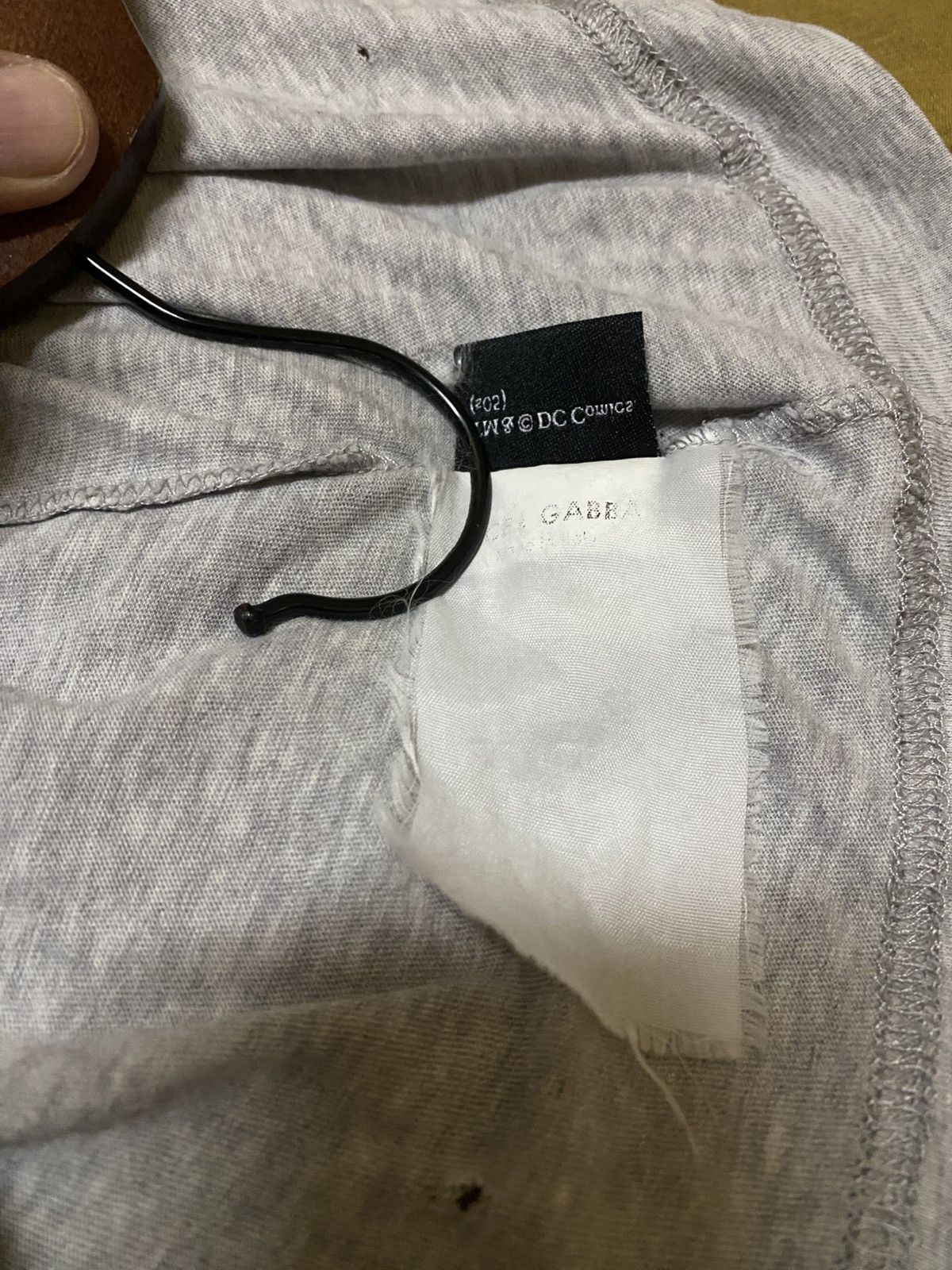 Dolce & Gabbana D&G Fall/Winter 2005 Grey V Neck Sequined Superman Big Logo Size US M / EU 48-50 / 2 - 11 Thumbnail