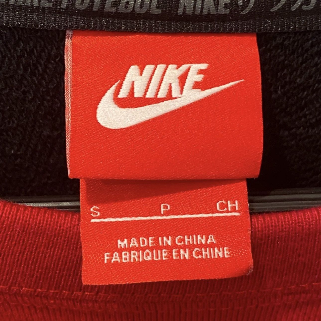 Nike Nike FC Football Club Sweatshirt Soccer Red Black S Size US S / EU 44-46 / 1 - 8 Thumbnail