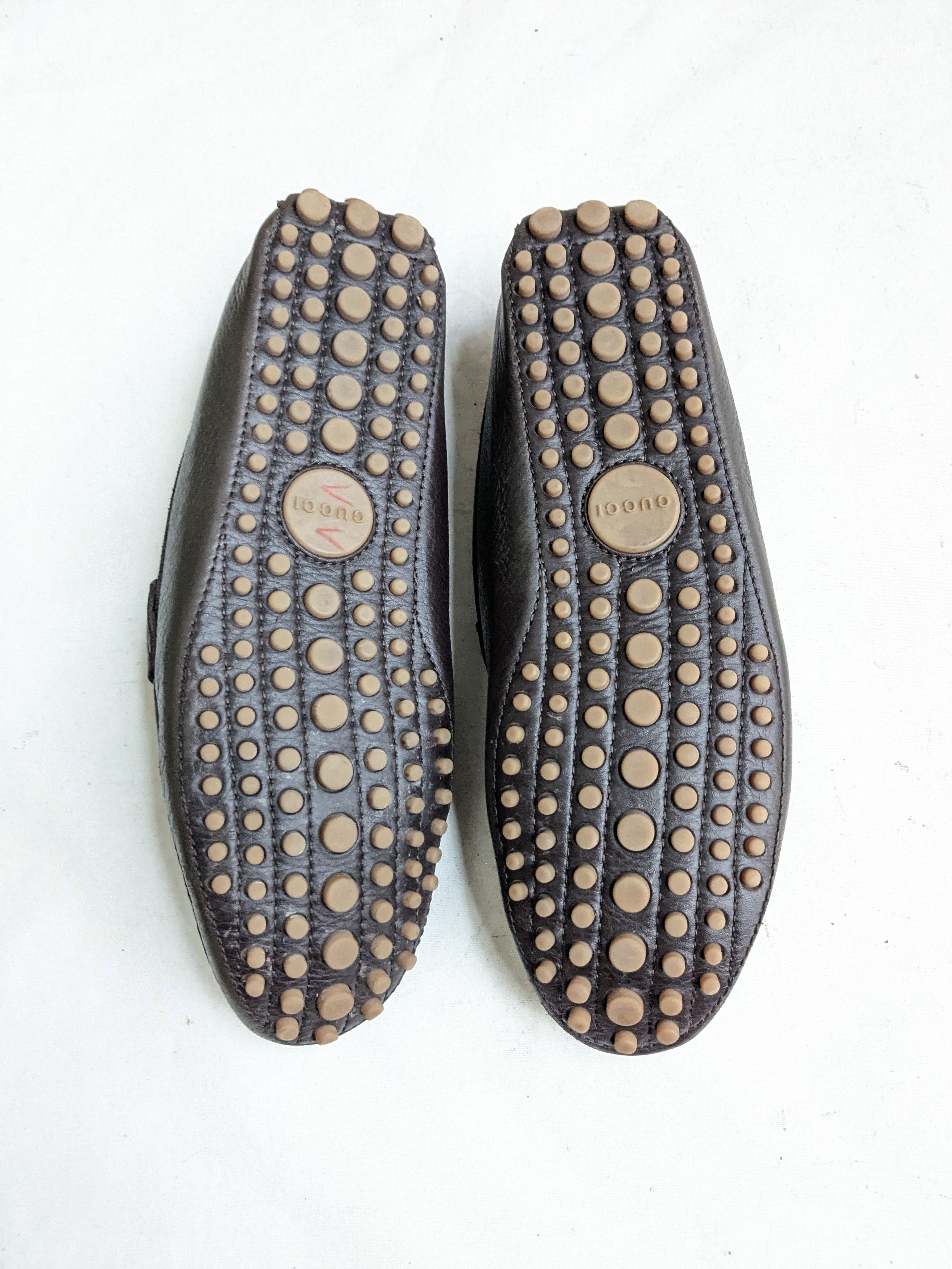 Gucci Gucci Horsebit Driving Loafers Brown 11 Leather Snaffle Size US 11 / EU 44 - 13 Thumbnail