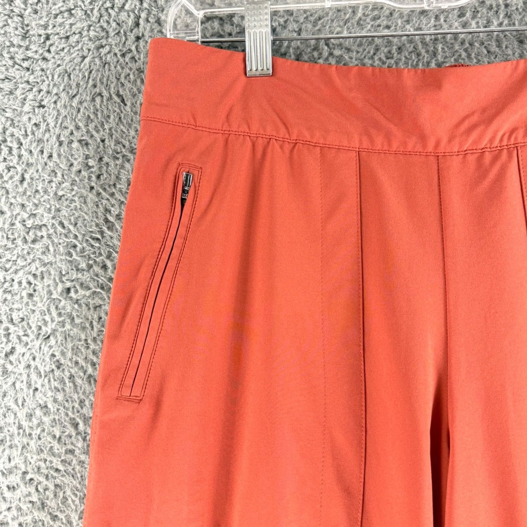 Athleta Athleta Chelsea Cargo Lined Pants Orange High Rise Jogger Womens 10 Size 24" / US 00 / IT 34 - 2 Thumbnail