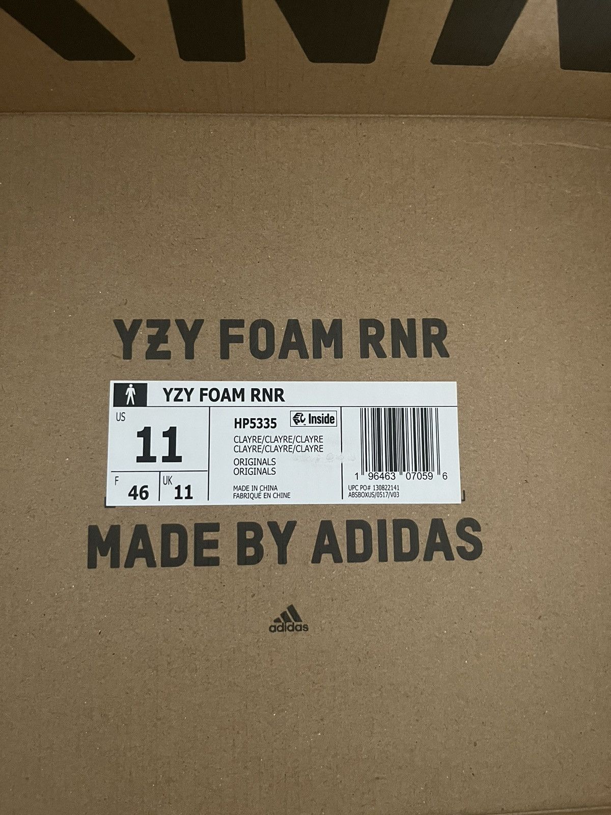 Adidas Yeezy Foam Runner Clay Red Size 11 Size US 11 / EU 44 - 8 Thumbnail
