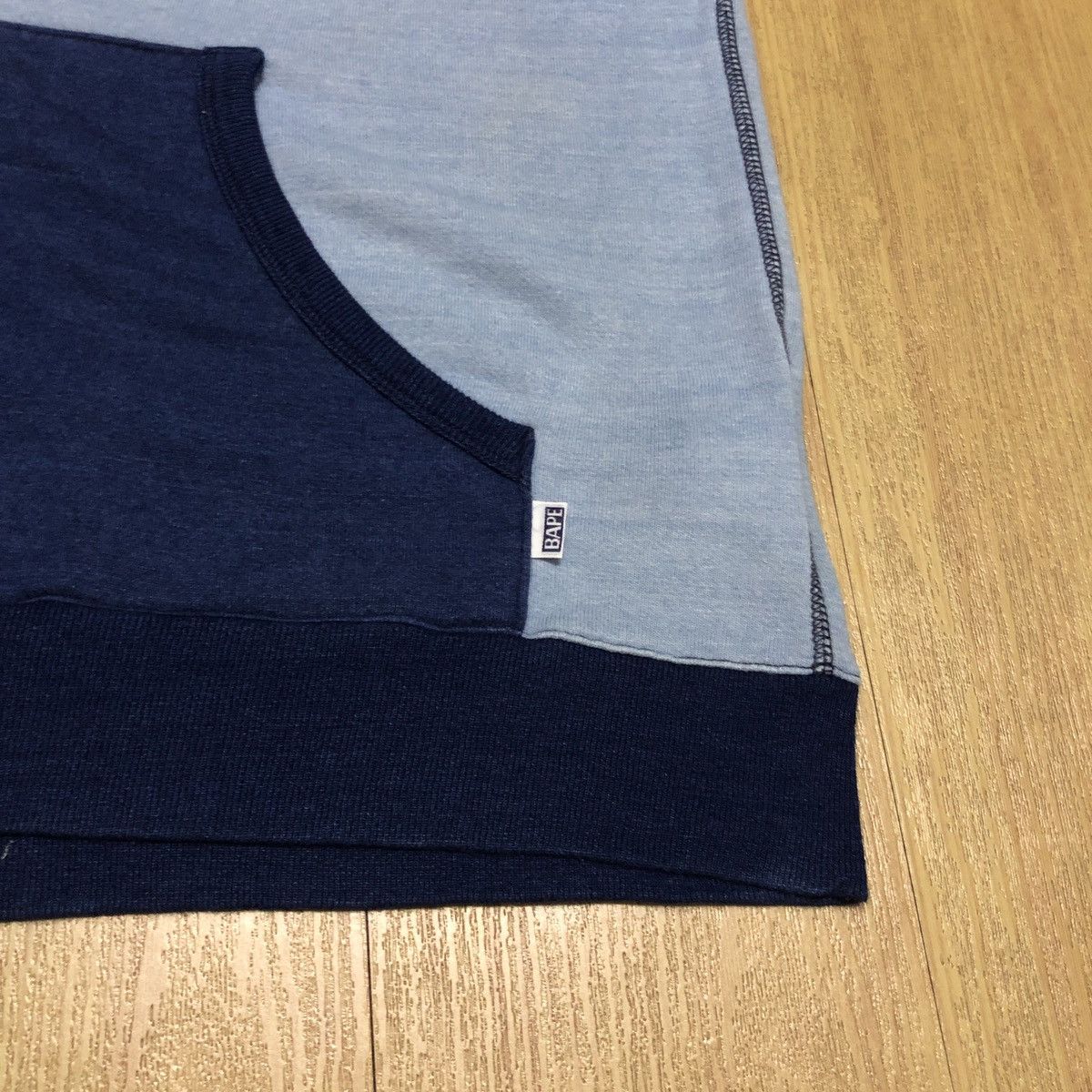 Bape RARE OG BAPE Indigo Shark Hoodie Size US M / EU 48-50 / 2 - 3 Thumbnail
