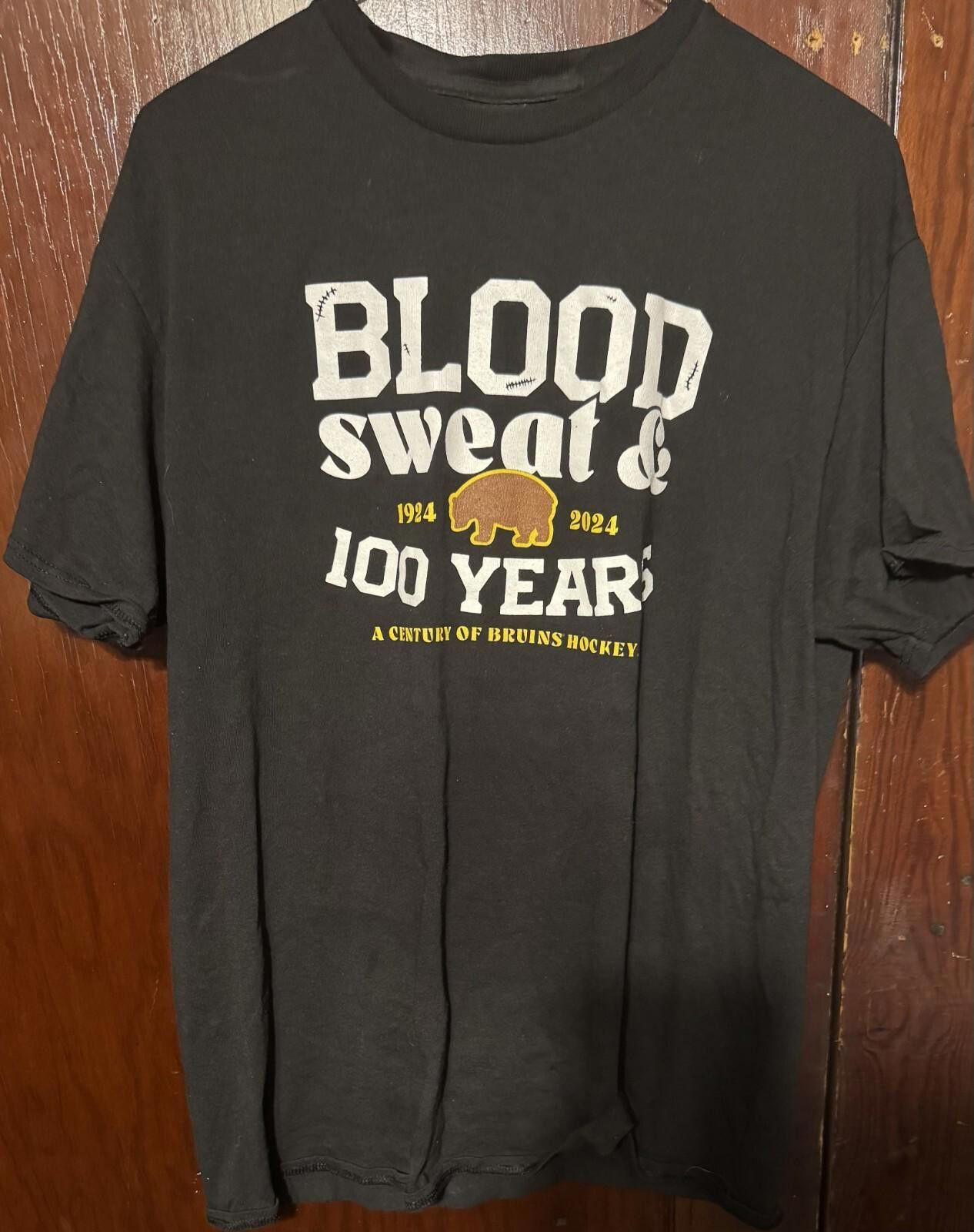 Other BOSTON BRUINS 100 Years Tee Men's Sz L (?) Size ONE SIZE - 1 Thumbnail