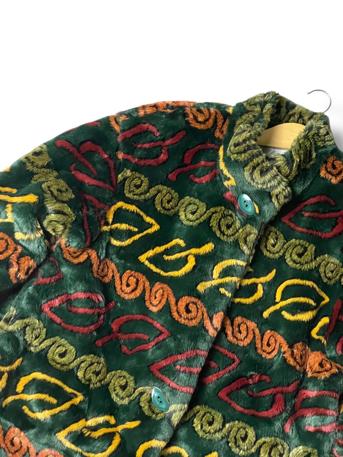 Japanese Brand × Vintage TOUT A FAIT Brand Fuzz Fleece Jacket (116) Size US XS / EU 42 / 0 - 2 Thumbnail