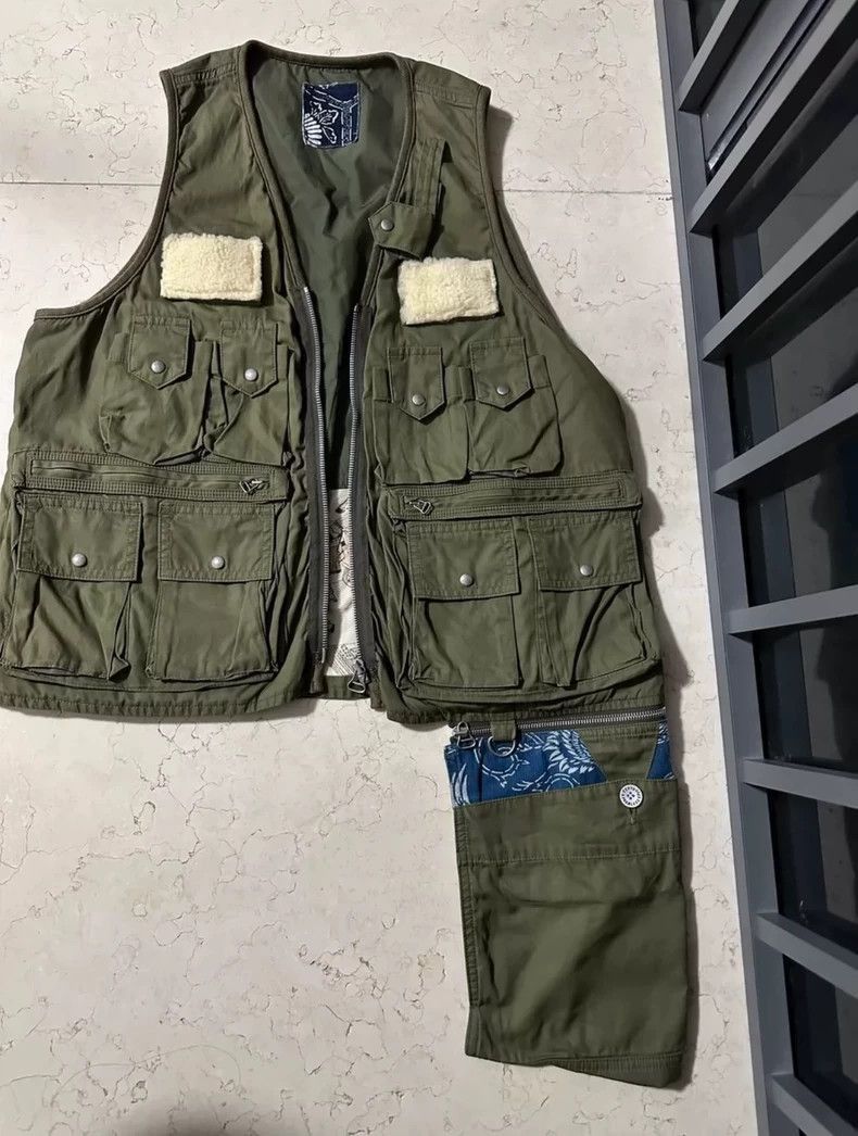 Visvim fisherman 20ss ict pilar Tactical Fisherman vest-250