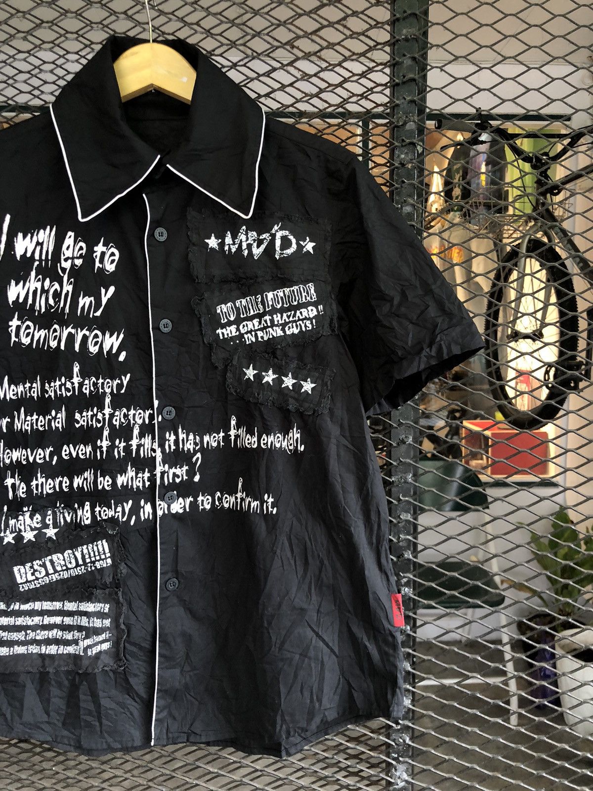 Japanese Brand JAPANESE MAD PUNK SEDITIONARIES PUNK STYLE Size US L / EU 52-54 / 3 - 2 Thumbnail