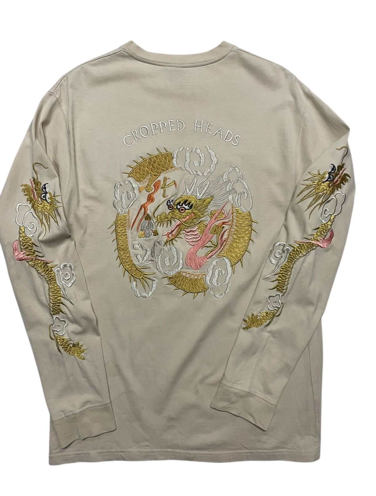 Seditionaries Vintage Japanese Cropped Heads Dragon Embroidery Logo Tattoo Size US L / EU 52-54 / 3 - 1 Thumbnail