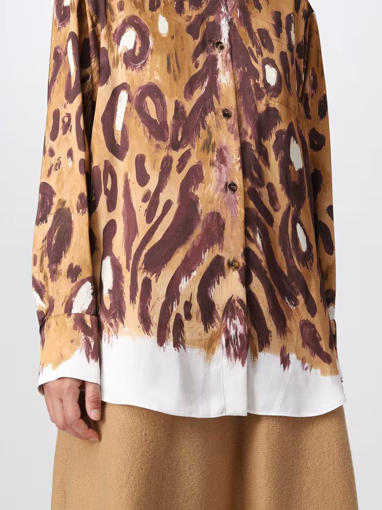 Marni o1y1125 Patterned Shirt in Multicolor Size M / US 6-8 / IT 42-44 - 3 Thumbnail
