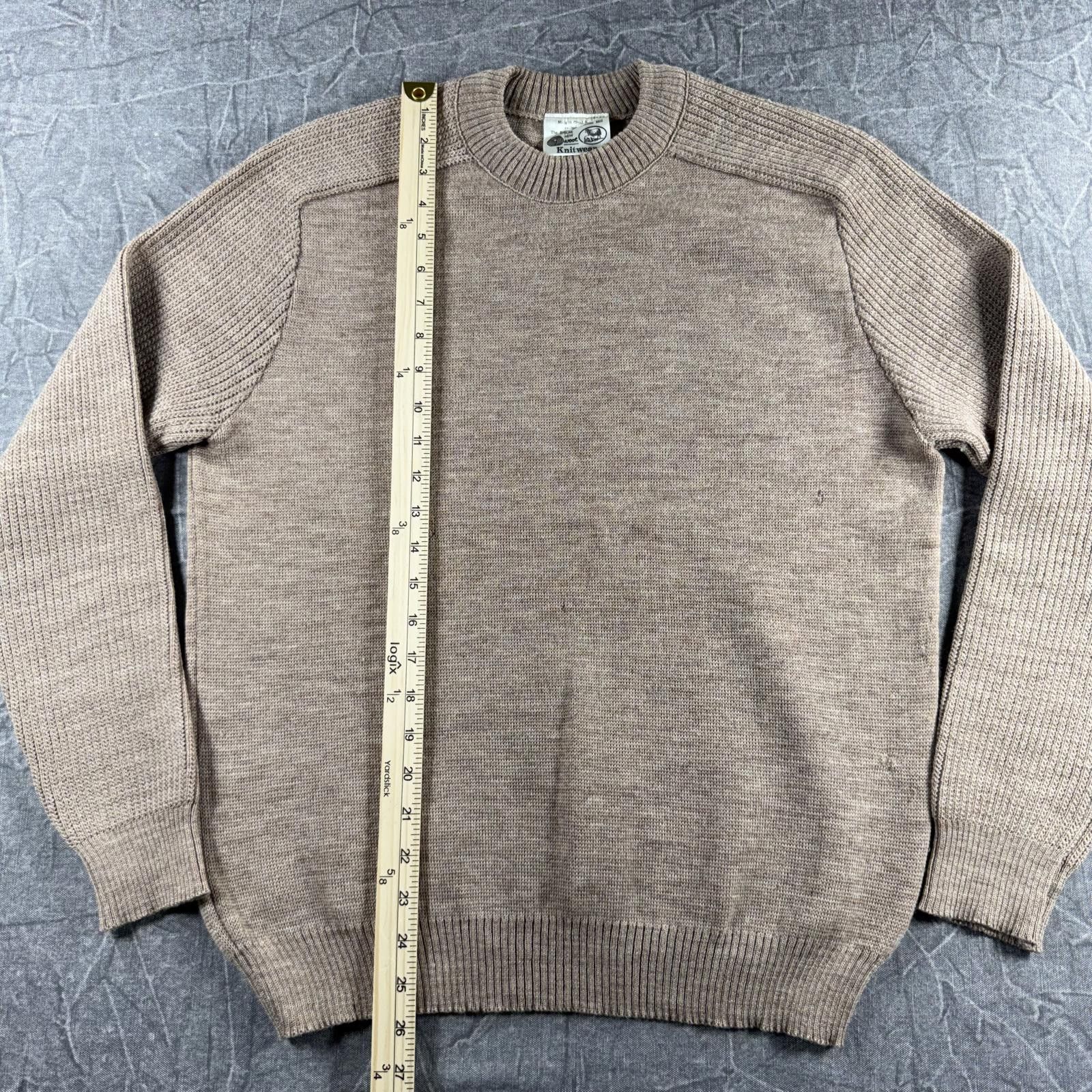 Other Edinburgh Woolen Sweater Women's 40 Brown Wool Knitwear Size XL / US 12-14 / IT 48-50 - 4 Thumbnail