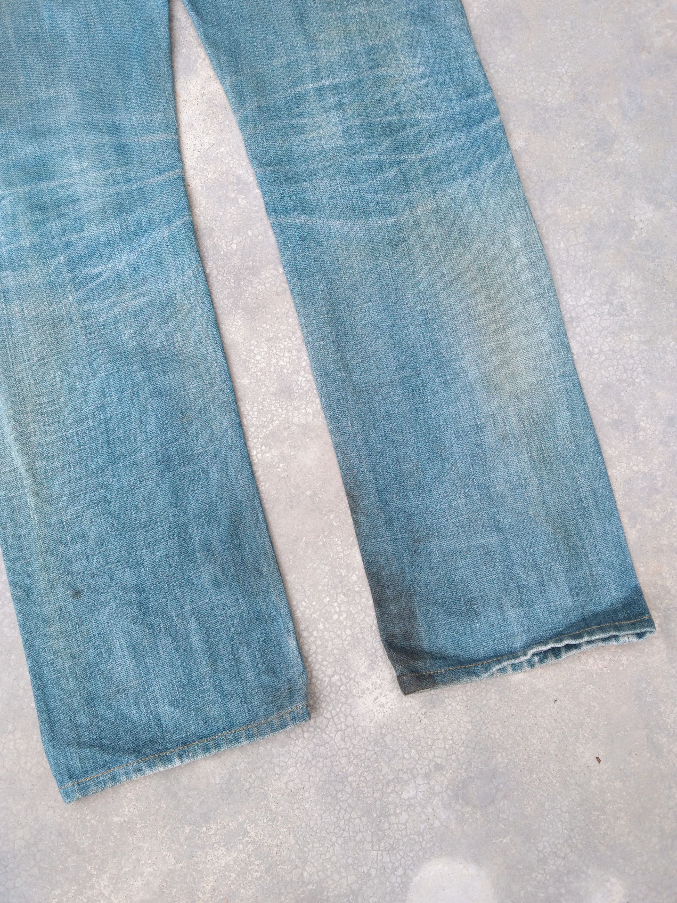 3x1 Vintage Japan 3 X 1 Selvedge Redline Distressed Jeans 30x30 Size US 30 / EU 46 - 3 Thumbnail