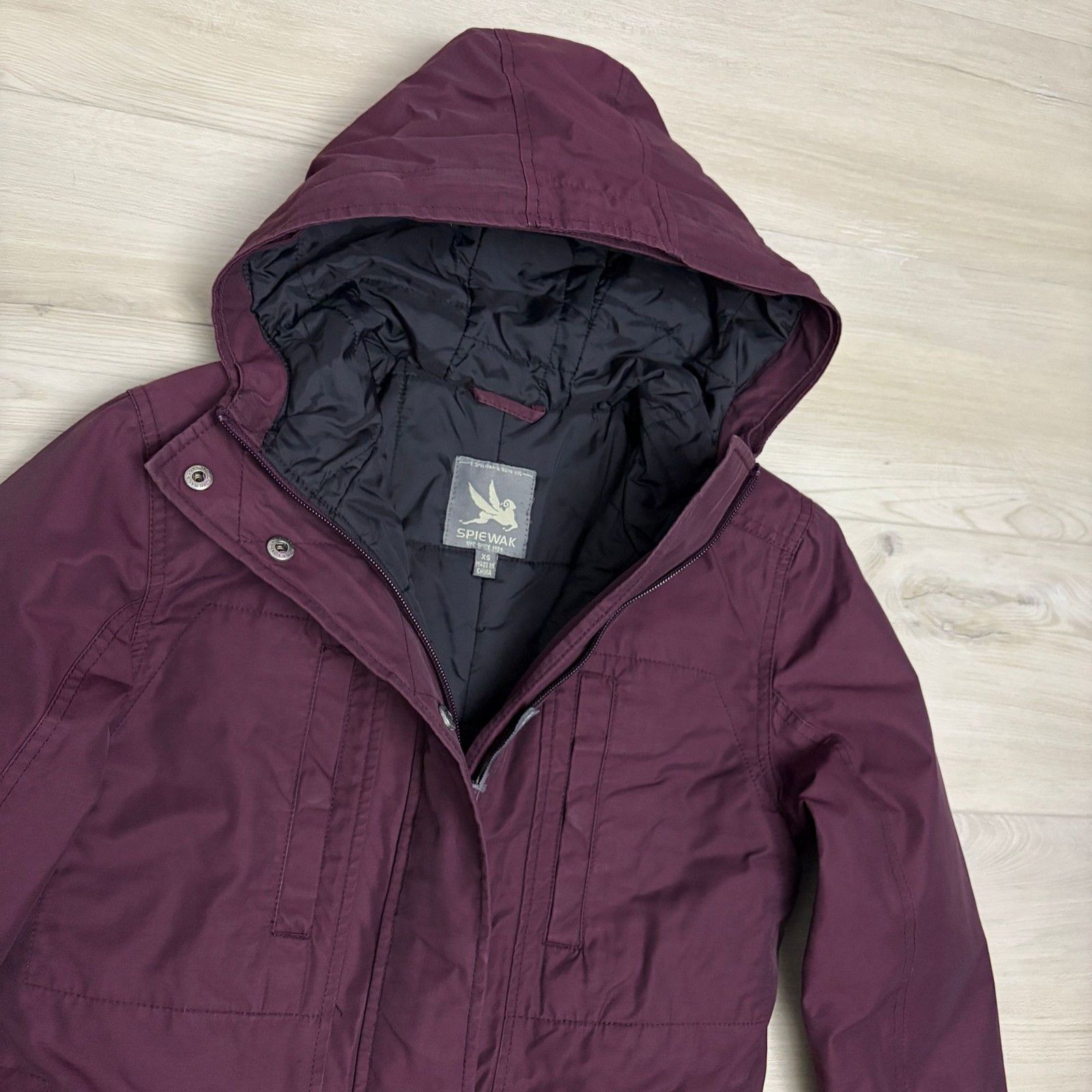 I. Spiewak And Sons SPIEWAK Designer Casual Winter Parka Jacket Coat Womens XS Size XS / US 0-2 / IT 36-38 - 4 Thumbnail