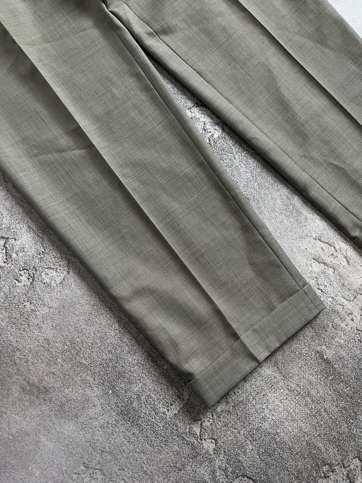 Burberry Vintage Burberry London 2 Two Piece Suit EU 52 Blazer Pants Size 52S - 16 Thumbnail
