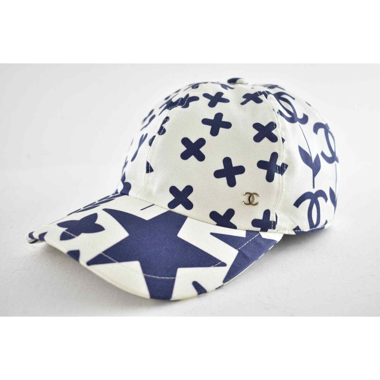 Chanel Chanel Graffiti CC Silver Logo Baseball Cap Curved Peak Hat Size ONE SIZE - 1 Thumbnail