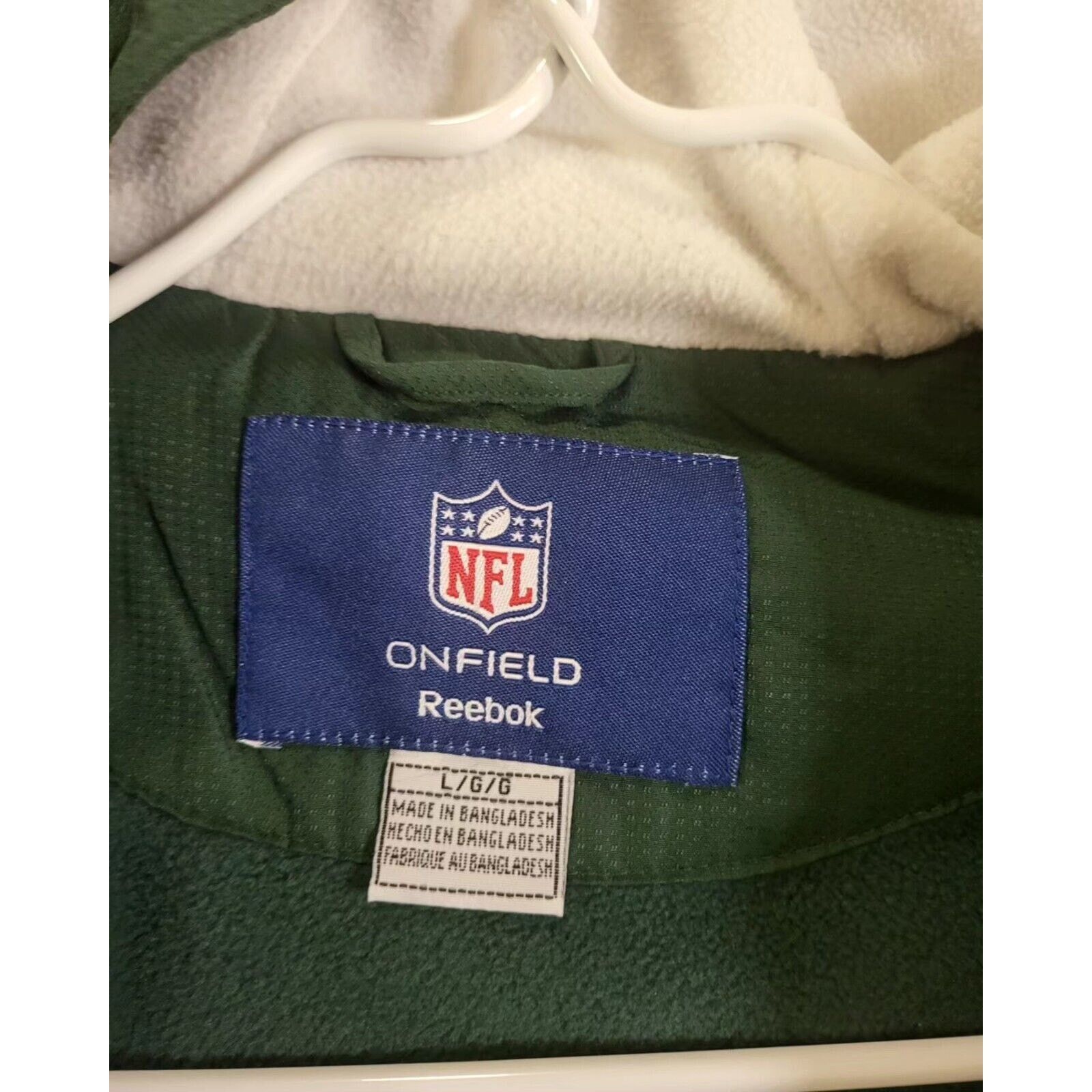 Reebok New York Jets Reebok Jacket Adult Large Men's Onfield Green Size US L / EU 52-54 / 3 - 4 Thumbnail