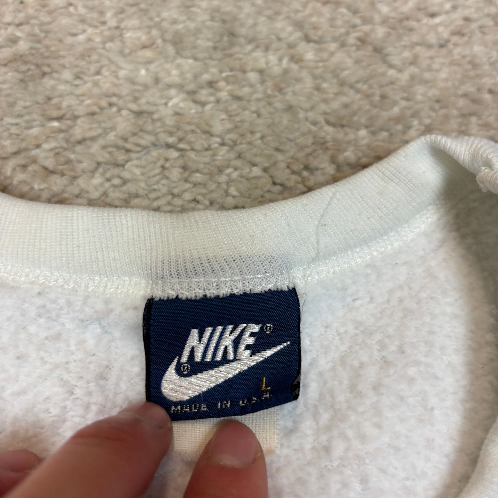 Nike VTG 80 Nike Wimbledon John McEnroe Sweatshirt Men's Large Size US L / EU 52-54 / 3 - 5 Thumbnail